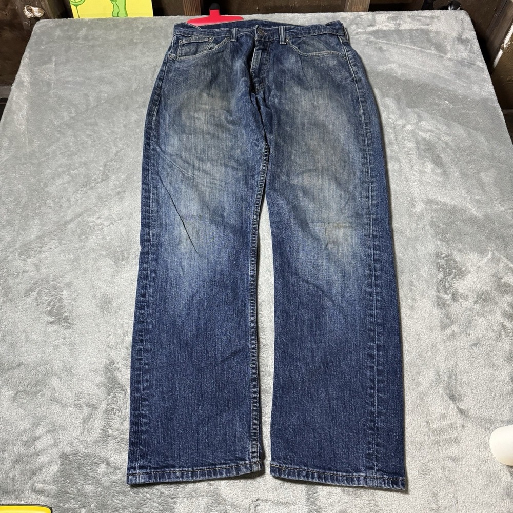 Levi's 505 Men's Jeans Blue Mudwash Denim Regular Fit‎ Size 32x30 Made in Mexico